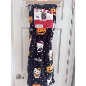 NEW 2024 Hello Kitty Halloween‎ Cloud Throw  Costume Black Blanket 60" x 70" HTF